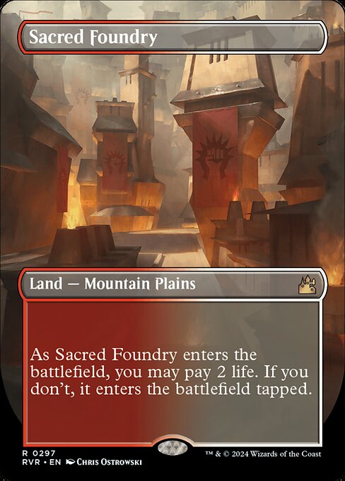 Sacred Foundry 297 Ravnica Remastered (RVR) [Foil] NM