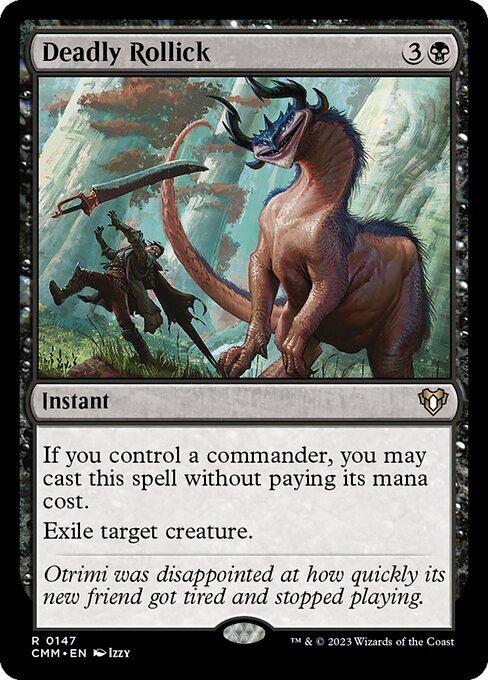 Deadly Rollick 147 Commander Masters (CMM) [Nonfoil] NM
