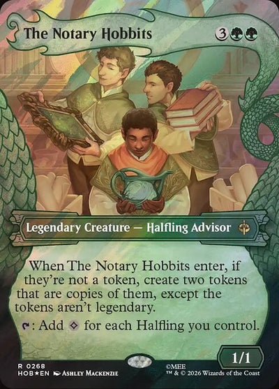 The Notary Hobbits 268 The Hobbit (HOB) [Surge Foil] NM