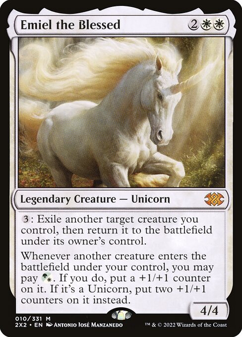 Emiel the Blessed 10 Double Masters 2022 (2X2) [Nonfoil] NM
