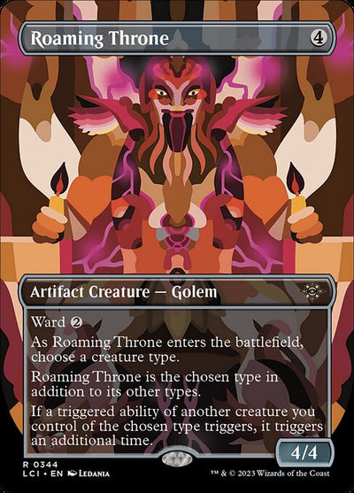 Roaming Throne 344 The Lost Caverns Of Ixalan (LCI) [Nonfoil] NM