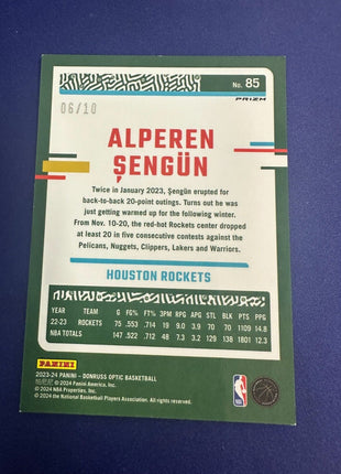 Alperen Sengun Gold Disco /10 2023-24 Optic