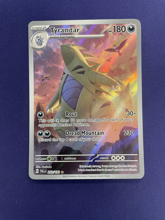Tyranitar 222/193 Paldea Evolved