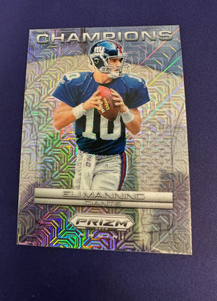 Eli Manning CHAMPIONS /30 Mojo 2024 Prizm Deca