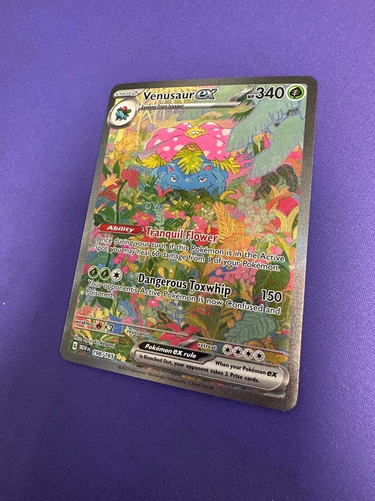 Venusaur ex 198/165