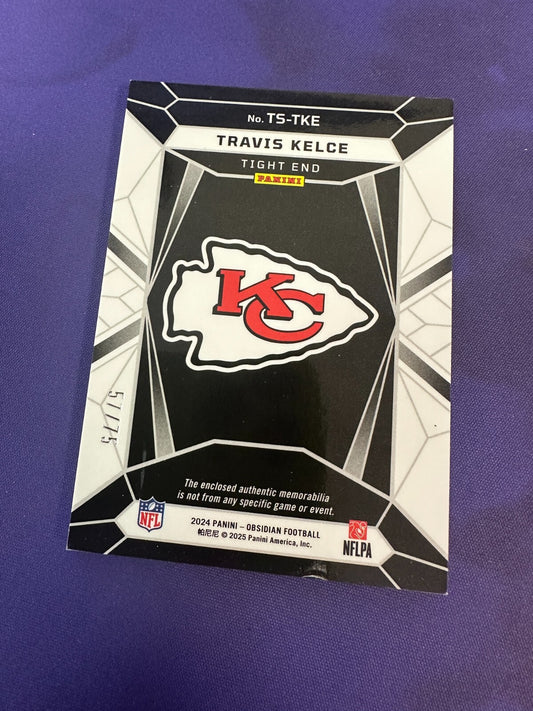 Travis Kelce Trifecta Triple Patch /75 Color Match 2024 Obsidian