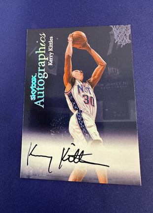 Kerry Kittles Skybox Autographics 1999