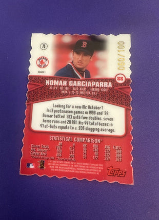 Nomar Garciaparra Class 1 GOLD /100 2000 Topps Gold Label #75