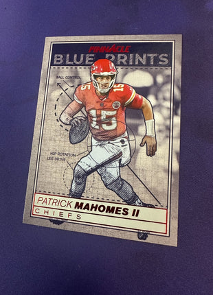 Patrick Mahomes Blue Prints RED /75 Color Match 2024 Encore Pinnacle