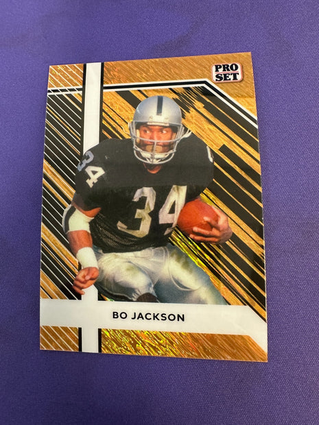 Bo Jackson Gold Shimmer 1/1 2024 Leaf Metal Collective