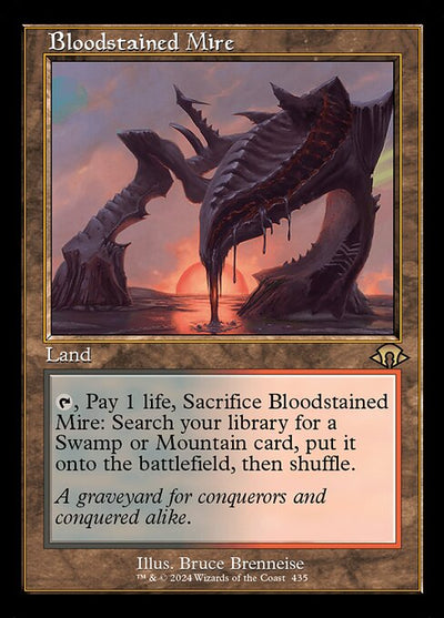 Bloodstained Mire 435 Modern Horizons 3 (MH3) [Foil] NM