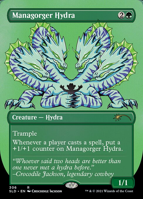 Managorger Hydra 306 Secret Lair Drop (SLD) [Foil Etched] NM
