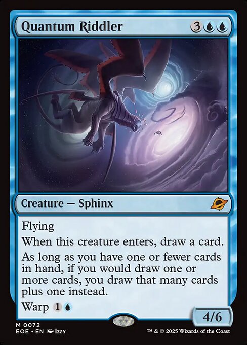Quantum Riddler 72 Edge Of Eternities (EOE) [Nonfoil] NM