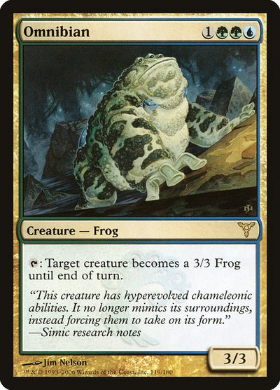 Omnibian 119 Dissension (DIS) [Foil] DMG