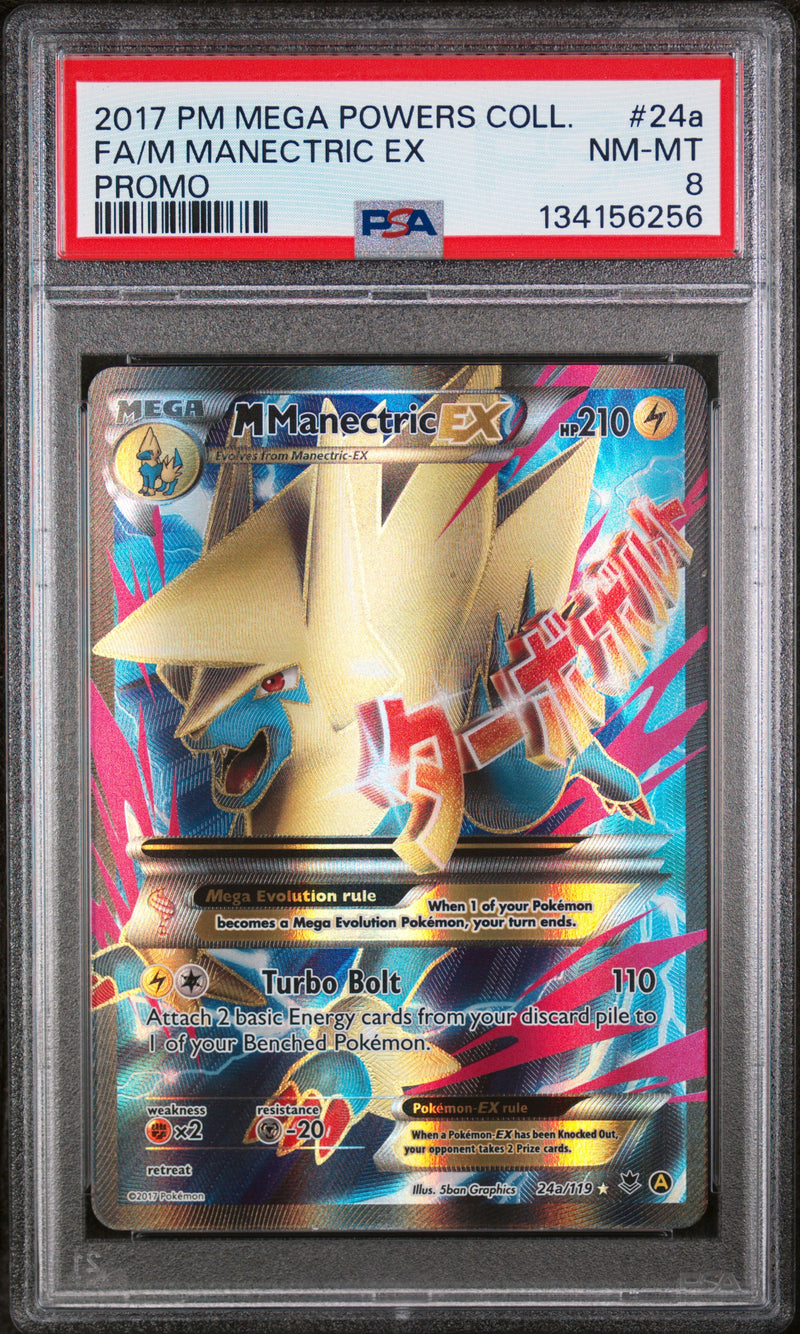 M Manectric EX 24a/119 - Phantom Forces (PHF) PSA 8
