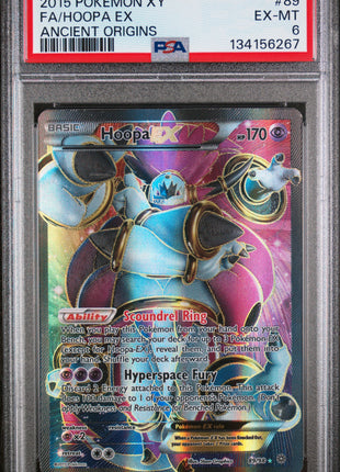 Hoopa EX 89/98 - Ancient Origins (AOR) PSA 6