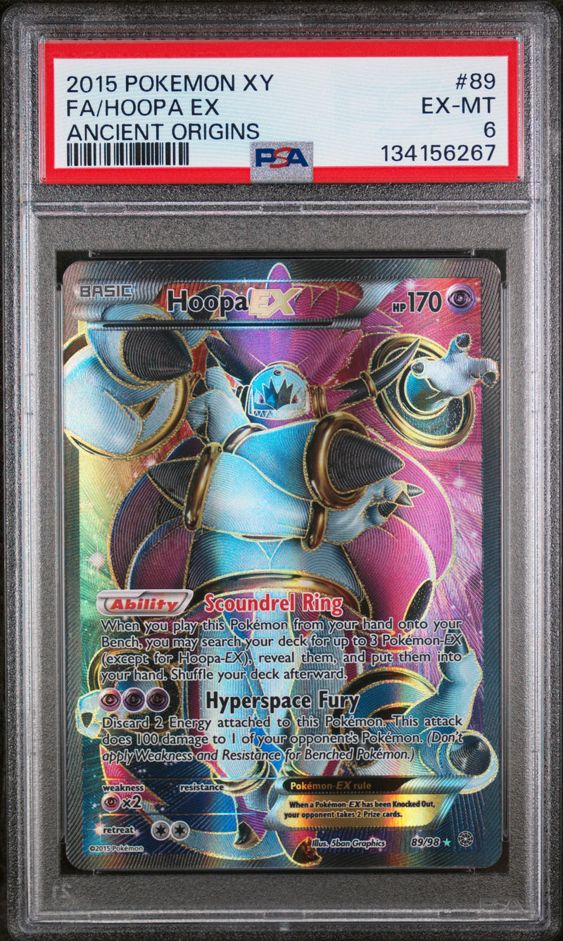 Hoopa EX 89/98 - Ancient Origins (AOR) PSA 6