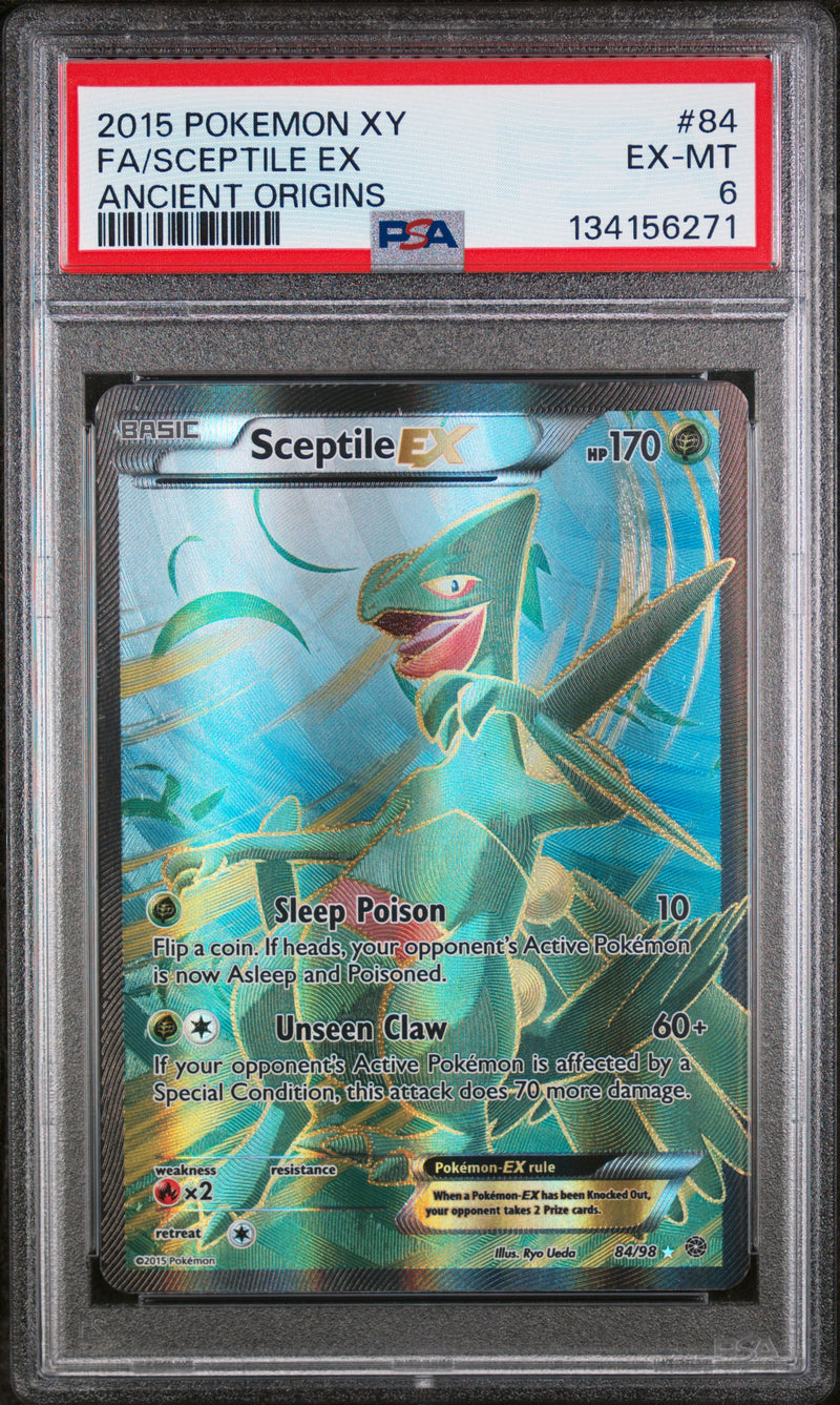 Sceptile EX 84/98 - Ancient Origins (AOR) PSA 6