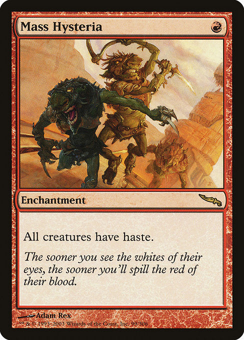 Mass Hysteria 99 Mirrodin (MRD) [Foil] LP