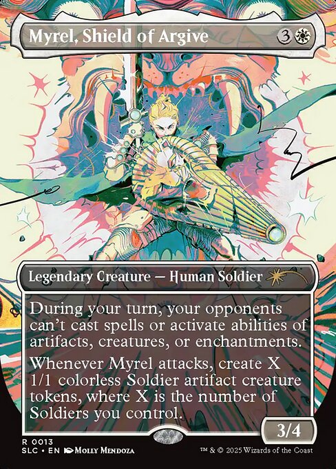 Myrel, Shield of Argive 13 Secret Lair Countdown (SLC) [Foil] NM