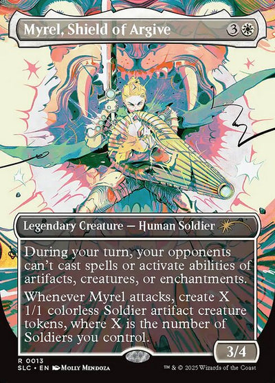 Myrel, Shield of Argive 13 Secret Lair Countdown (SLC) [Foil] NM