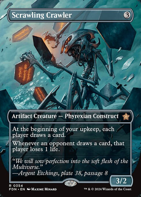 Scrawling Crawler 354 Foundations (FDN) [Nonfoil] NM