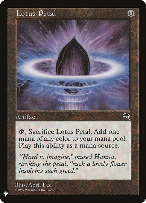 Lotus Petal 294 The List (PLST) [Nonfoil] LP