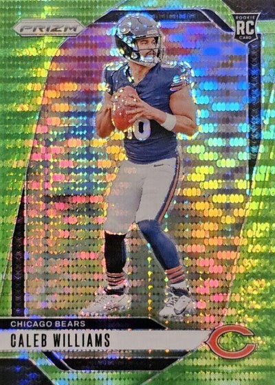 Caleb Williams [Neon Green Pulsar] #301 - 2024 Panini Prizm Football NM