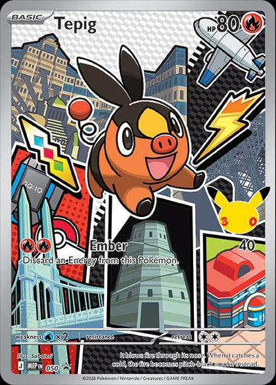 Tepig 50/ - Promo NM