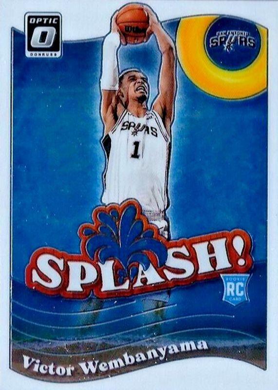 Victor Wembanyama #6 - 2023 Donruss Optic Splash Basketball NM