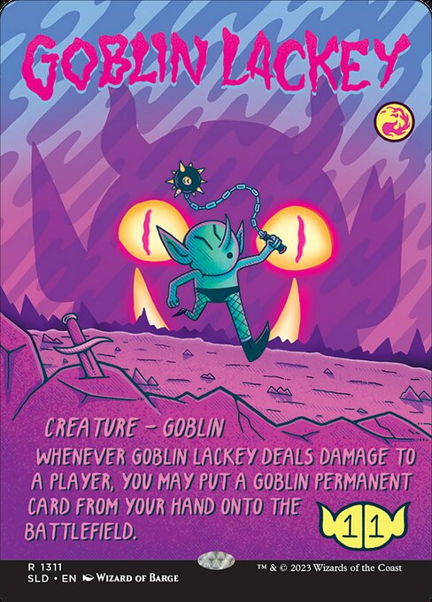 Goblin Lackey 1311 Secret Lair Drop (SLD) [Nonfoil] NM