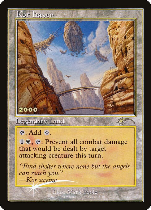 Kor Haven 8 30th Anniversary Play Promos (P30A) [Foil] NM