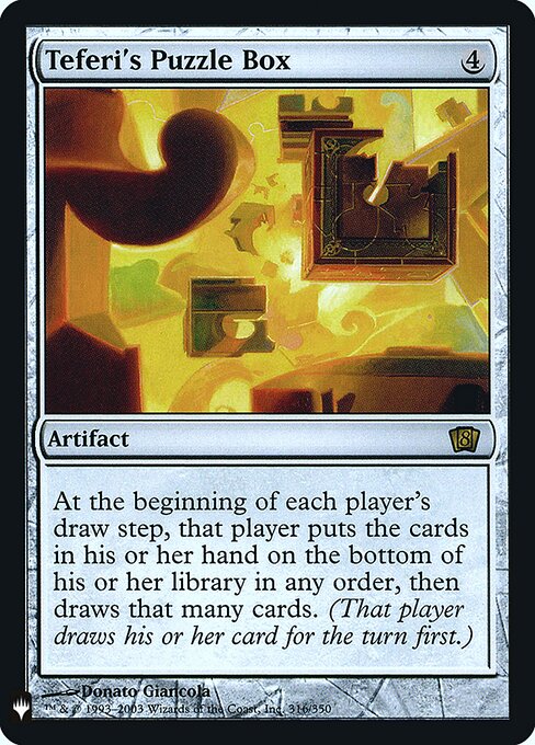 Teferi's Puzzle Box 316 The List (PLST) [Foil] NM