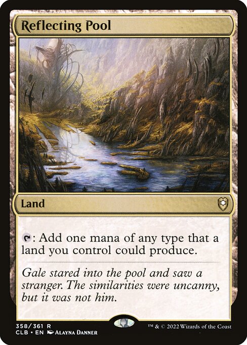Reflecting Pool 358 Commander Legends: Battle For Baldur's Gate (CLB) [Nonfoil] NM