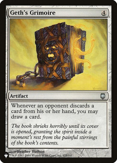 Geth's Grimoire 123 The List (PLST) [Nonfoil] NM