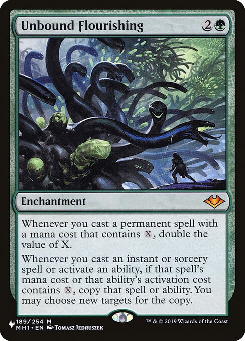 Unbound Flourishing 189 The List (PLST) [Nonfoil] NM