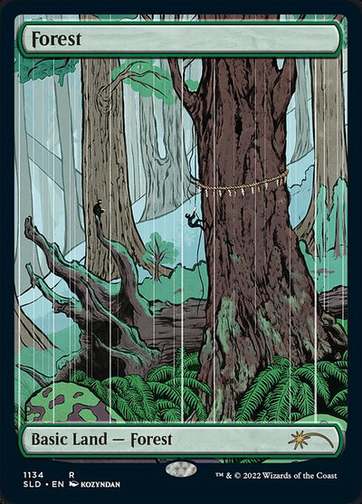 Forest 1134 Secret Lair Drop (SLD) [Foil] NM