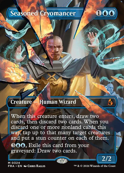 Seasoned Cryomancer 324 Reality Fracture (FRA) [Nonfoil] NM