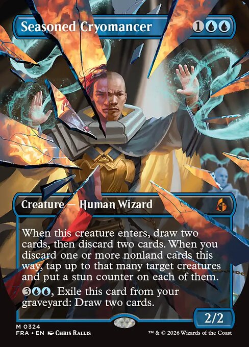 Seasoned Cryomancer 324 Reality Fracture (FRA) [Nonfoil] NM