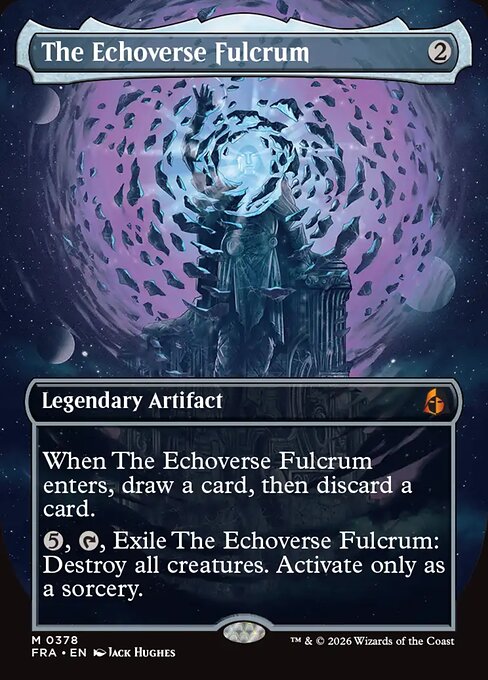 The Echoverse Fulcrum 378 Reality Fracture (FRA) [Nonfoil] NM
