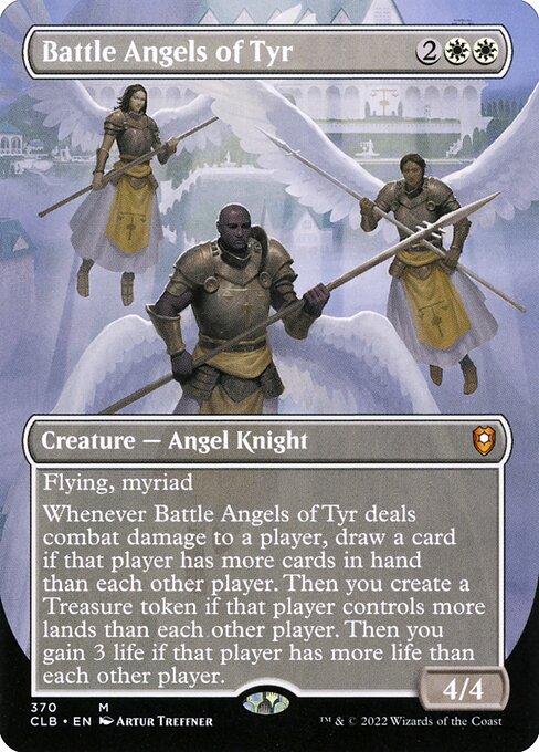 Battle Angels of Tyr 370 Commander Legends: Battle For Baldur's Gate (CLB) [Nonfoil] NM