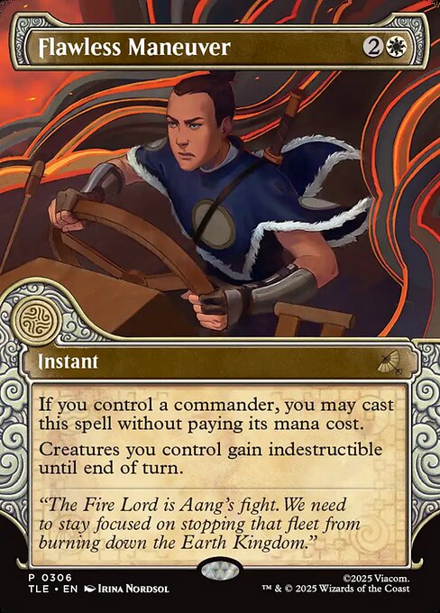 Flawless Maneuver 306 Avatar: The Last Airbender Eternal (TLE) [Nonfoil] NM