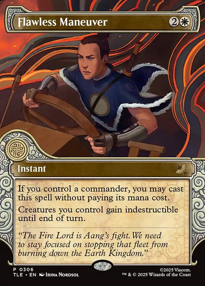 Flawless Maneuver 306 Avatar: The Last Airbender Eternal (TLE) [Nonfoil] NM