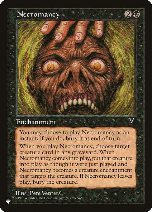 Necromancy 64 The List (PLST) [Nonfoil] NM