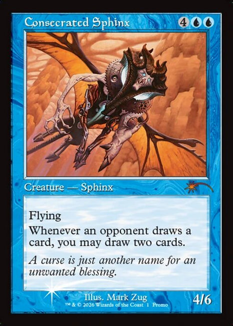 Consecrated Sphinx 4 Magicfest 2026 (PF26) [Foil] NM