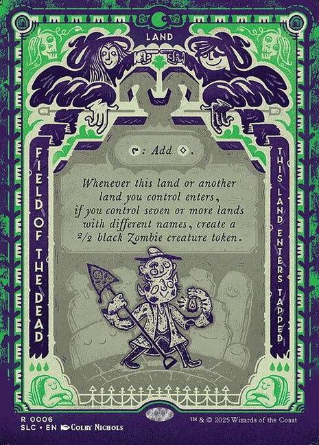 Field of the Dead 6 Secret Lair Countdown (SLC) [Nonfoil] NM