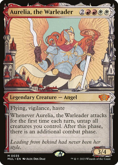 Aurelia, the Warleader 35 Multiverse Legends (MUL) [Foil] NM
