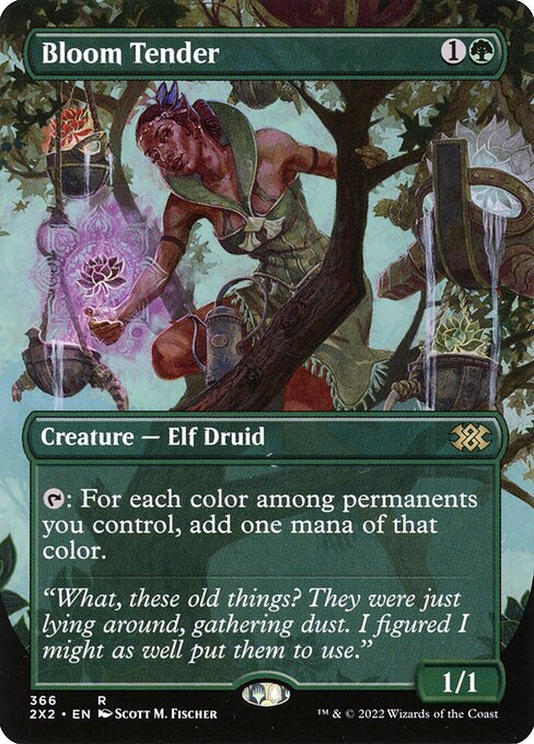 Bloom Tender 366 Double Masters 2022 (2X2) [Foil] NM