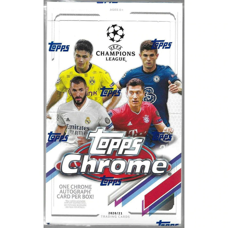 2020/21 Topps Chrome UEFA Champions League Hobby Box