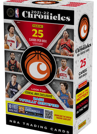 2021-22 Panini Chronicles Cereal Box